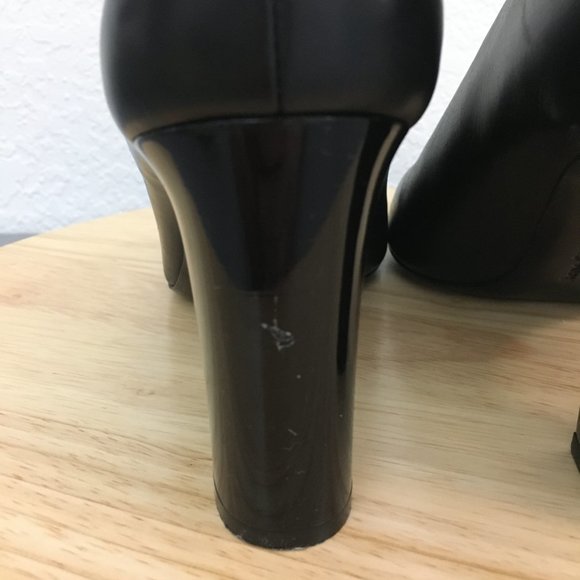 Acne Studios Aja Black Leather Heels - Picture 5 of 16